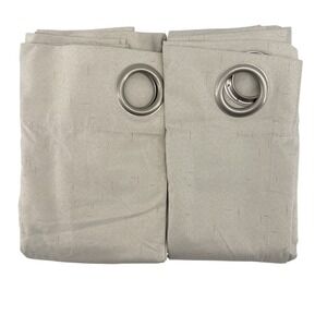 Ellery Homestyles LLC Total Blackout Grommet Curtain Panels Gray 42x63 2pk